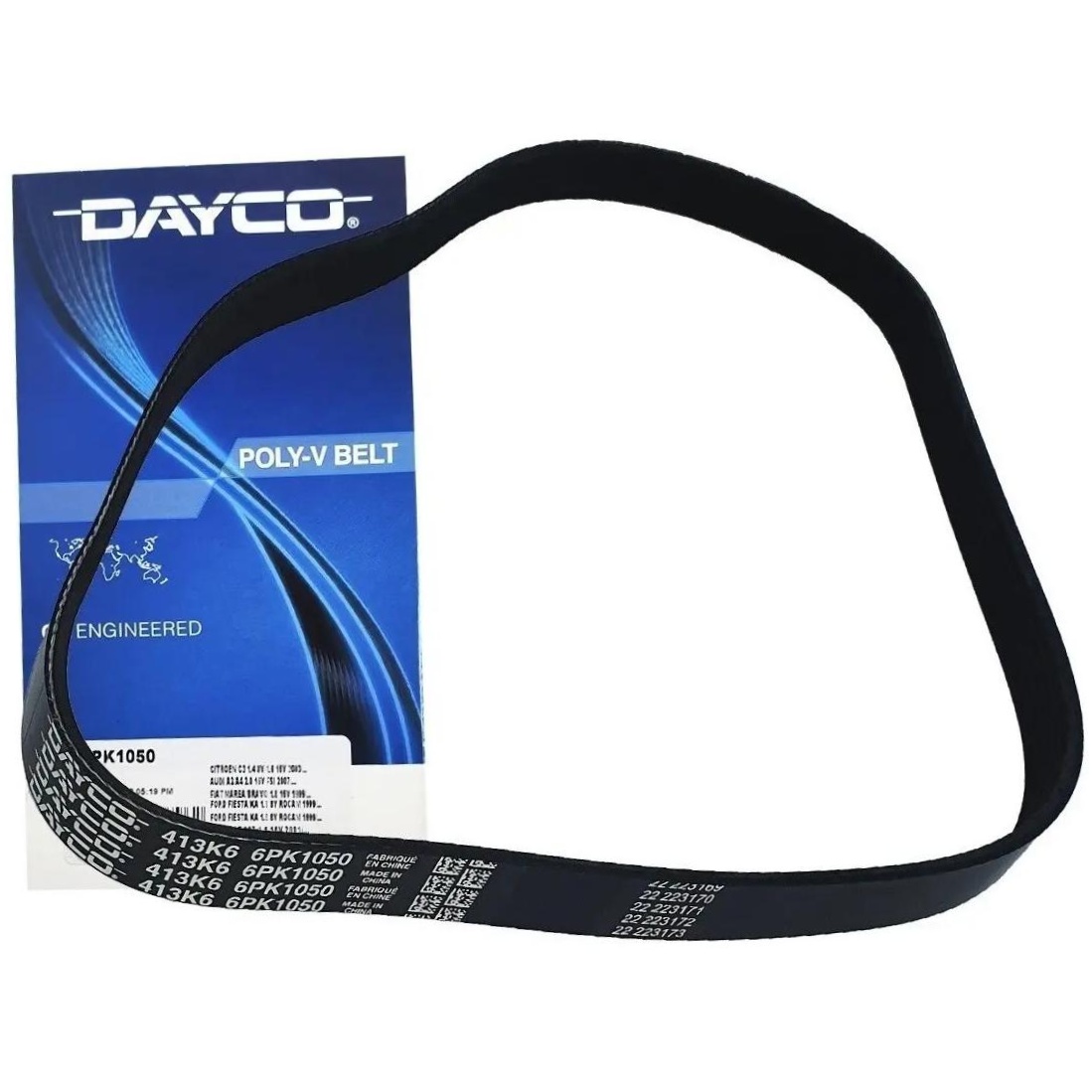 Correia Poly-V 6PK - Dayco - 6PK1050