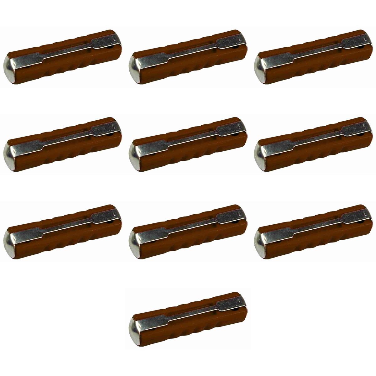 Fusível Louca Tipo Europeu 15A Universal 25mm Blister 10 Unidades - DNI - DNI 311015K