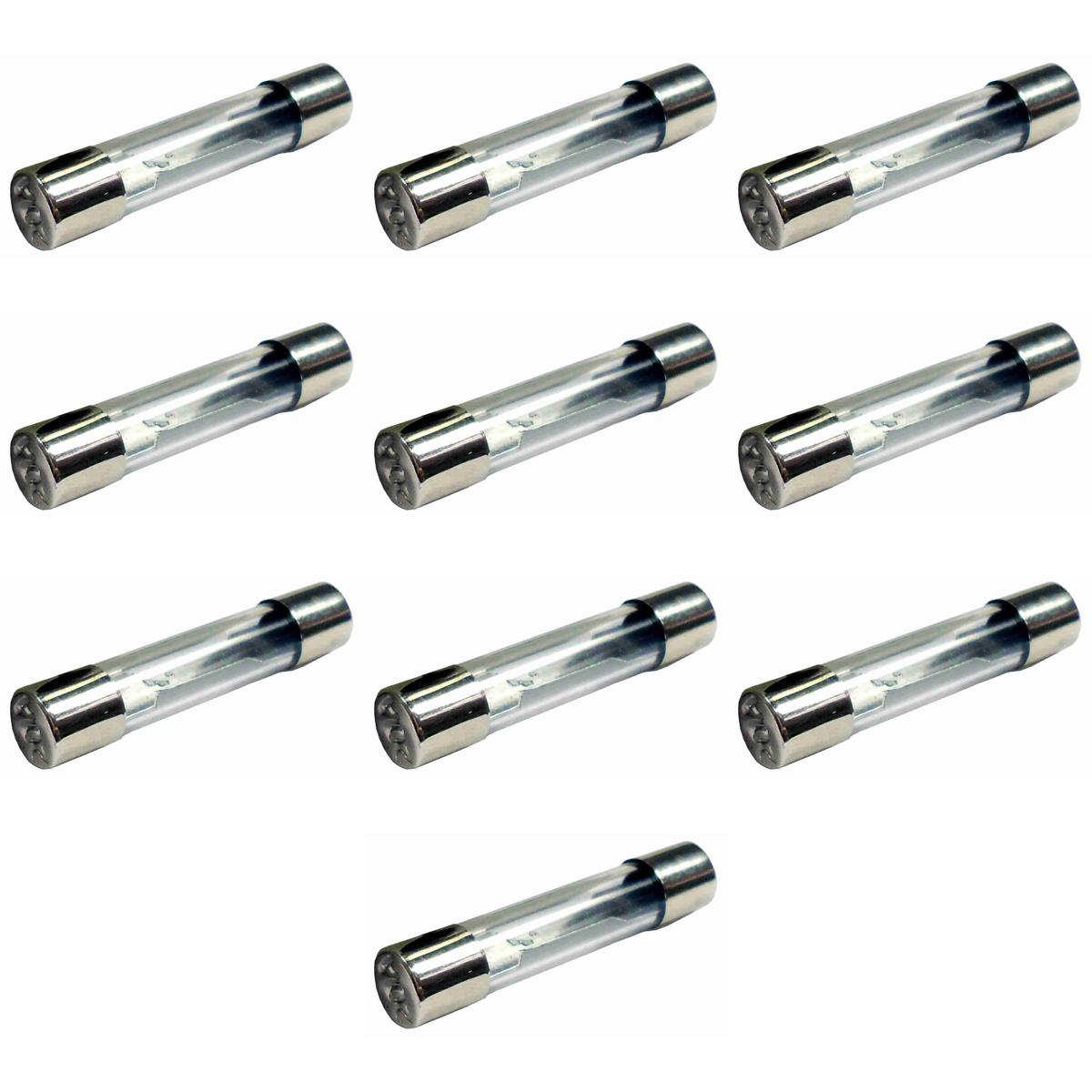 Fusível de Vidro 30A Universal 31,75x6,35mm Blister 10 Unidades - DNI - DNI 310030K