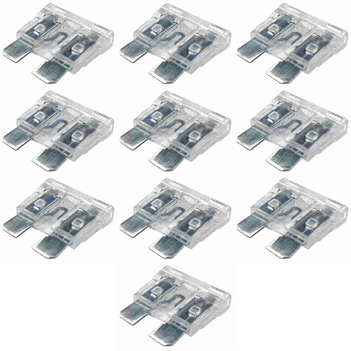 Fusível Lâmina 25A Universal Blister 10 Unidades - DNI - DNI 316025K