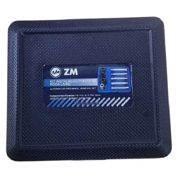 Kit Instalação Polias de Roda Livre - ZM - 96.200.01
