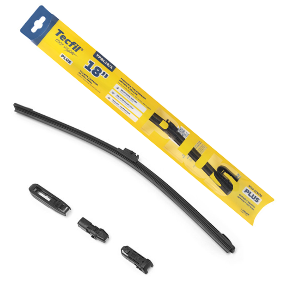 Palheta do Limpador de Parabrisa Blade Locker 1 Unidade - Tecfil - TPBL18/1