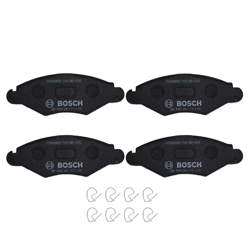 Jogo de Pastilha de Freio Dianteira - Bosch - 0986BB0706