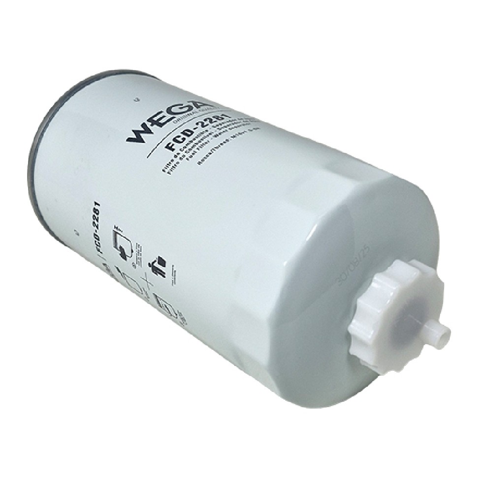 Filtro De Combustível Diesel Separador Blindado Com Dreno - WEGA - FCD-2281