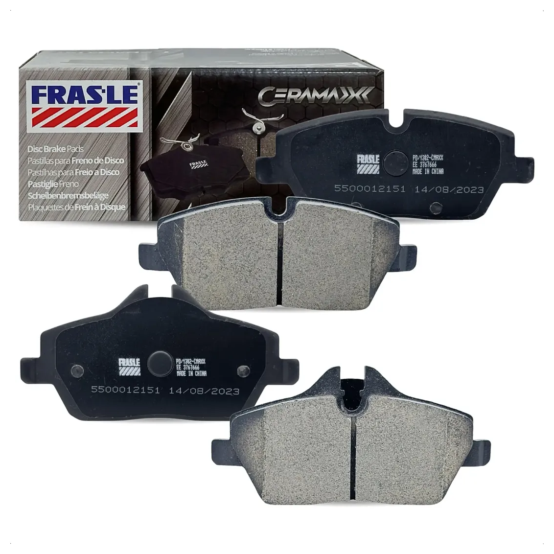 Pastilha de Freio Traseira Cerâmica - Fras-le - PD/1302-CMAXX
