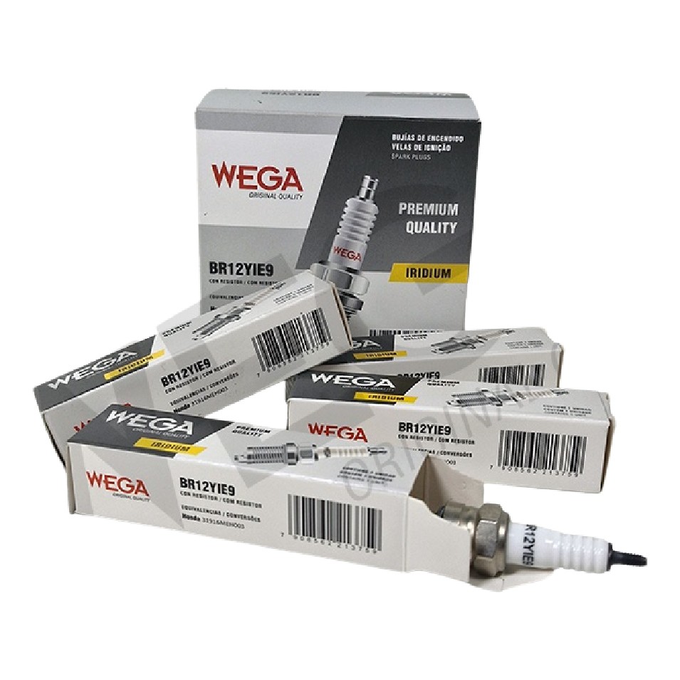 Vela de Iginição Iridium - WEGA - BR12YIE9