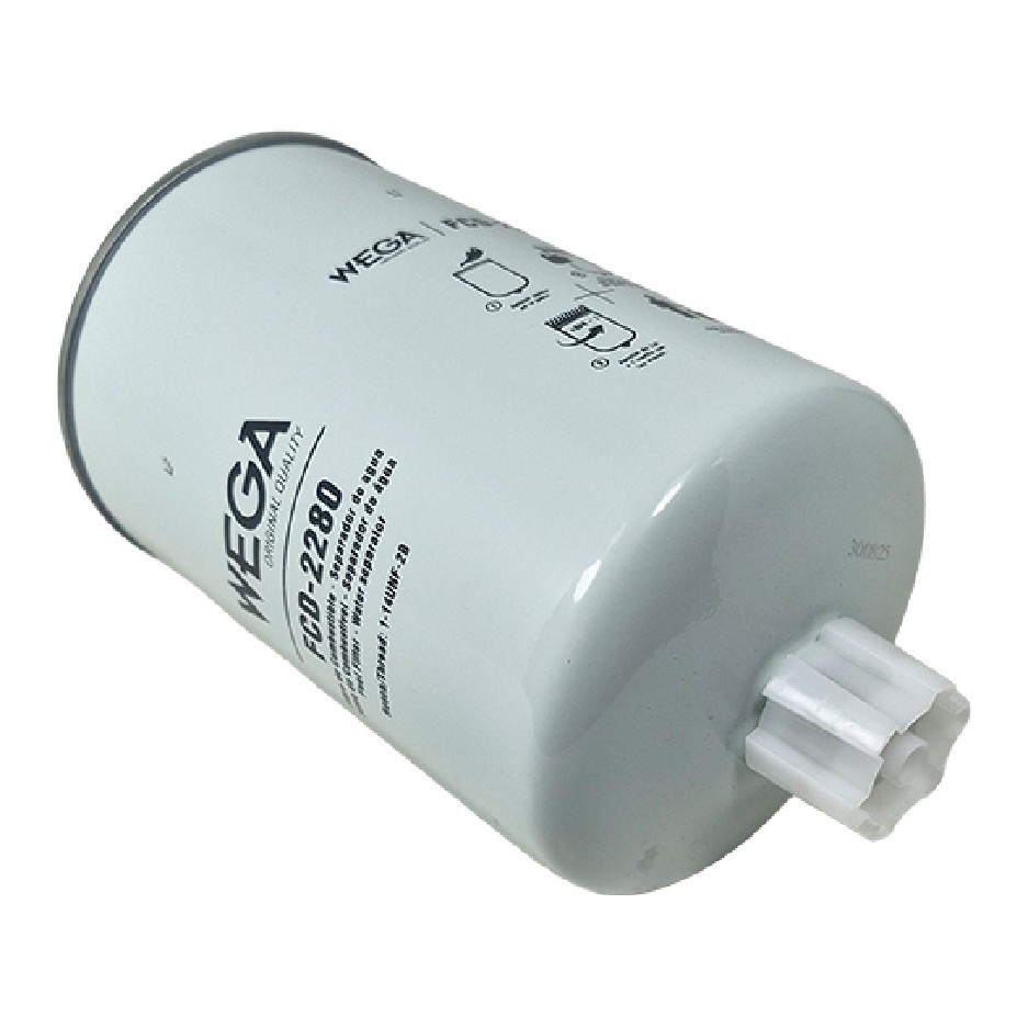Filtro do Combustível Diesel Separador Blindado com Dreno - WEGA - FCD-2280