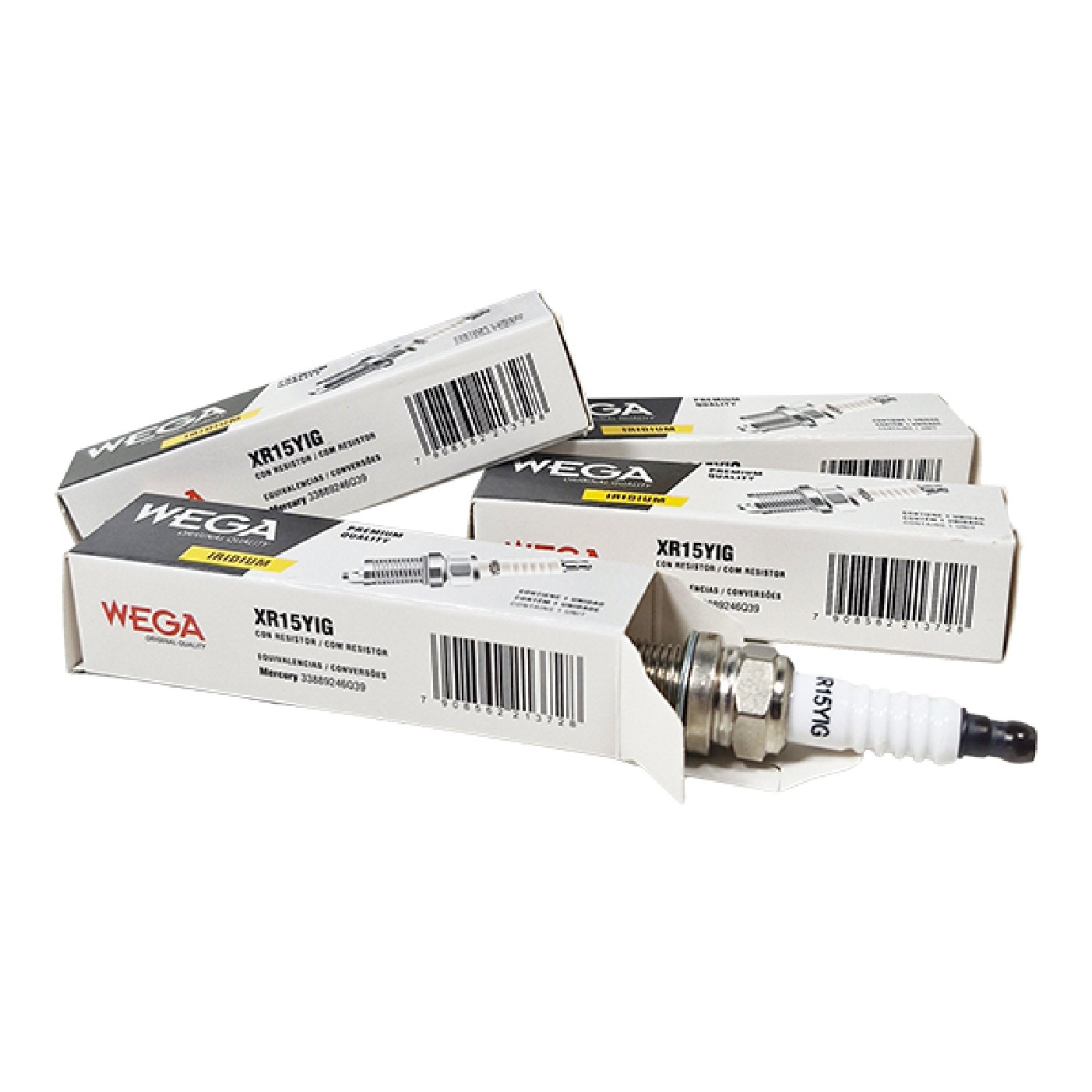 Vela de Iginição Iridium - WEGA - XR15YIG