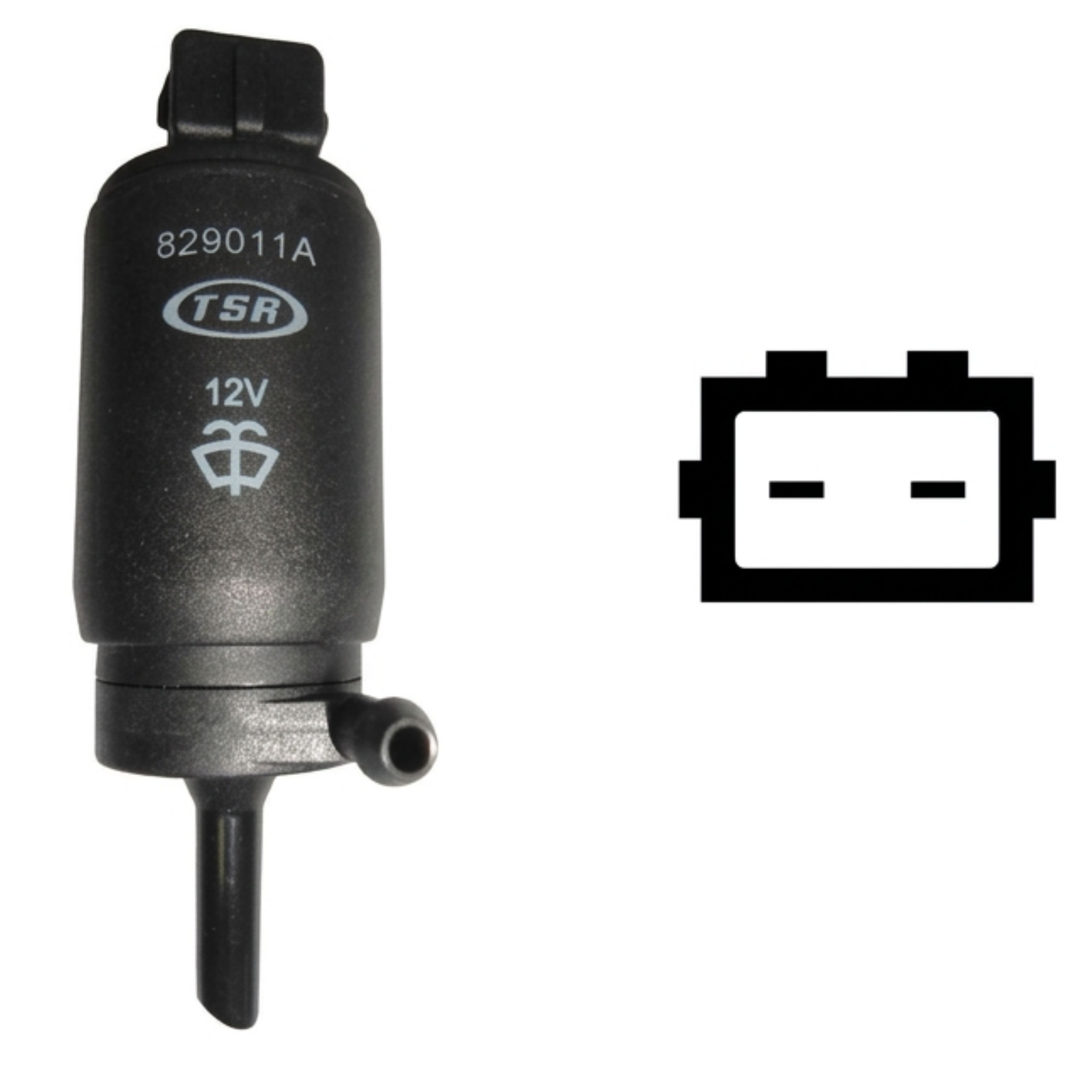 Bomba do Lavador do Para-brisa 12V - TSA - 829011A