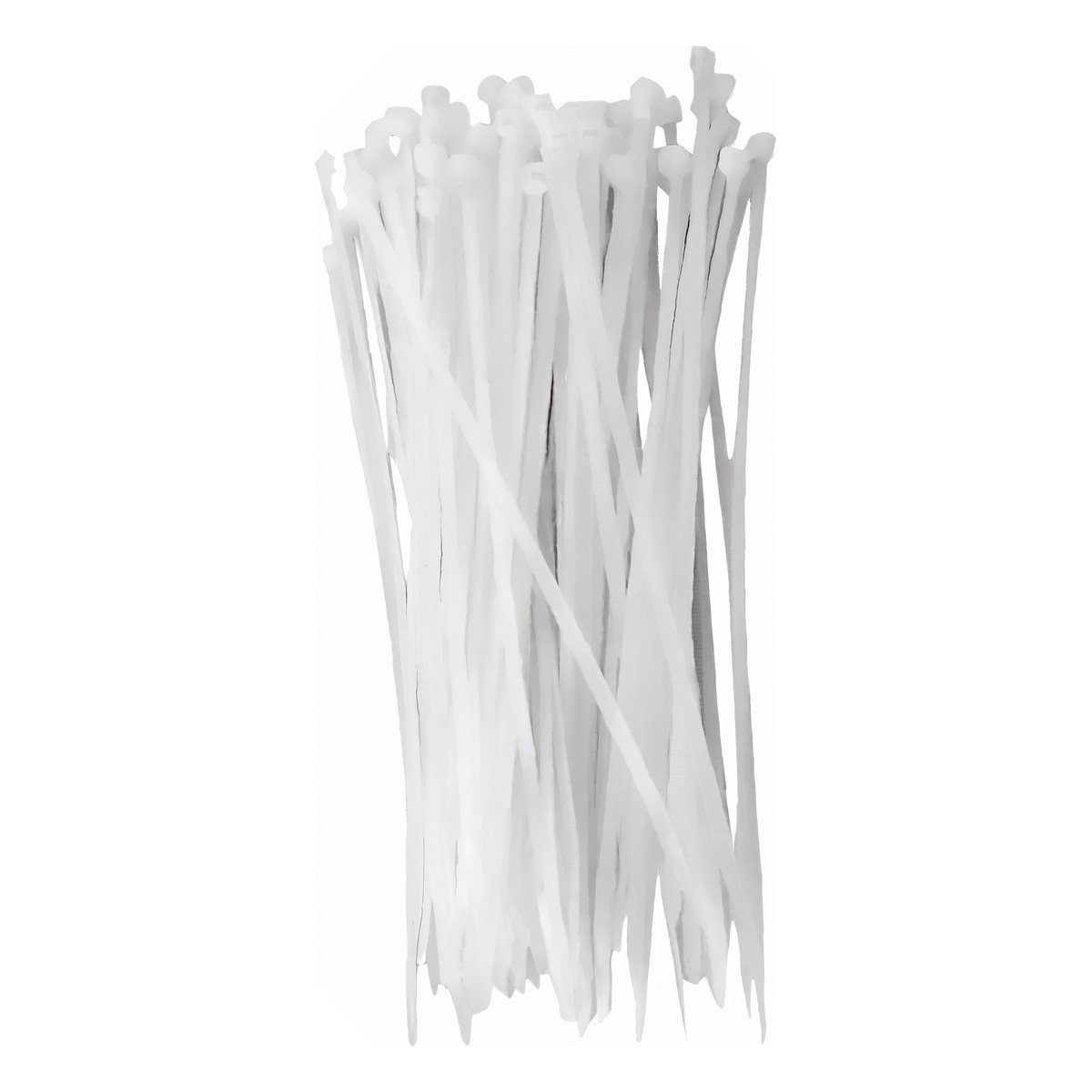 100 Abraçadeira Nylon 10cm Branca - DPaula - DP7.020B