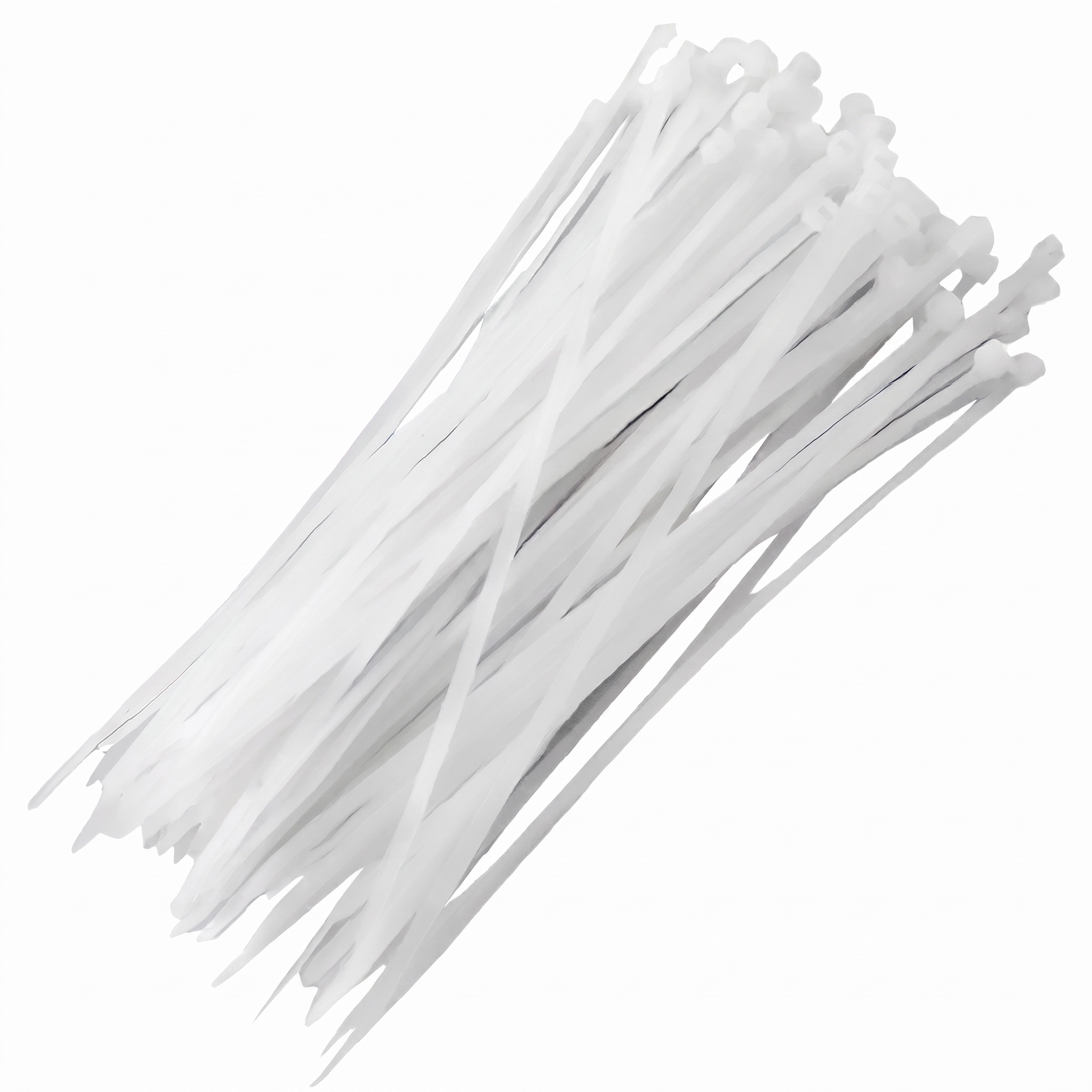 100 Abraçadeira Nylon 15cm Branca - DPaula - DP7.021B