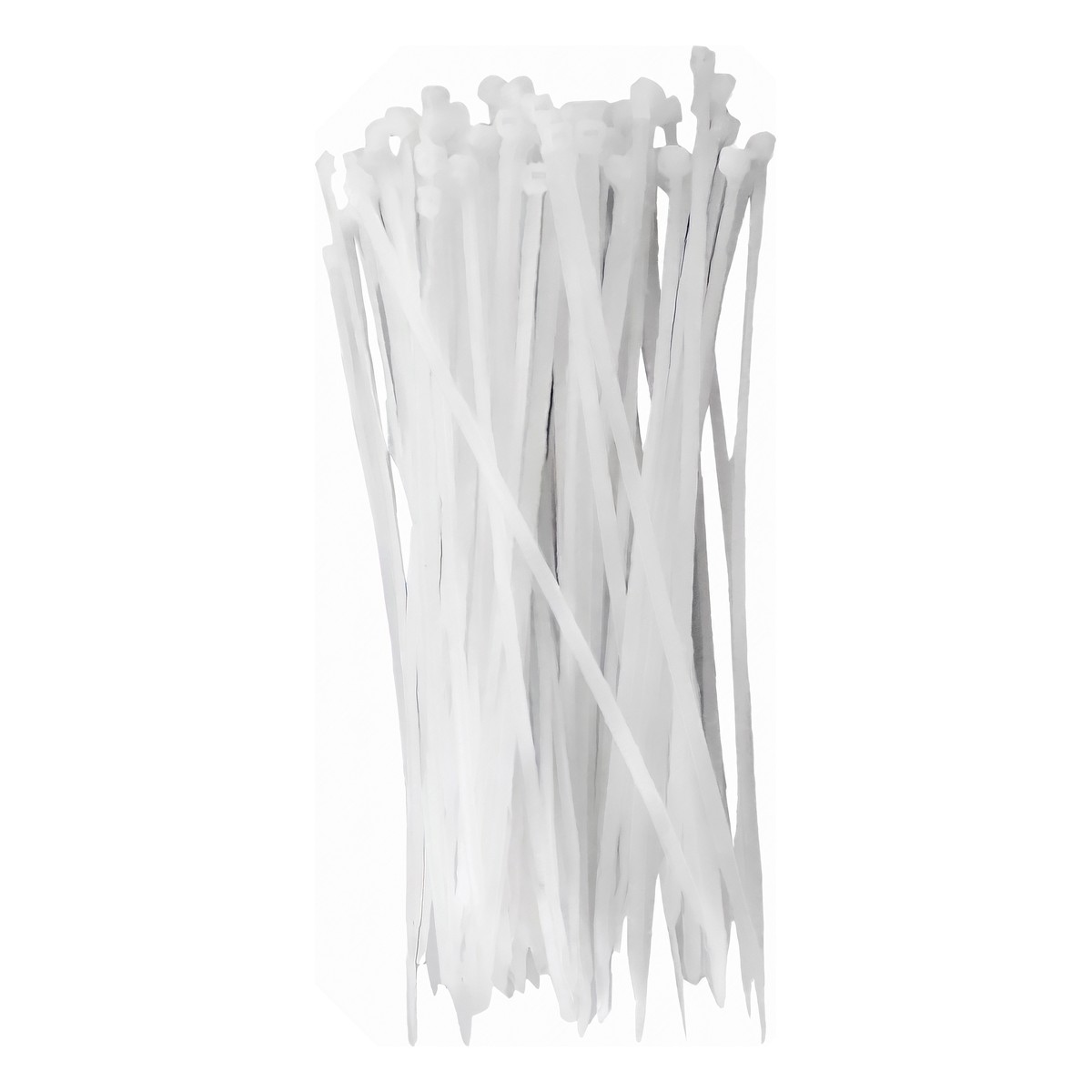100 Abraçadeira Nylon 15cm Branca - DPaula - DP7.021B