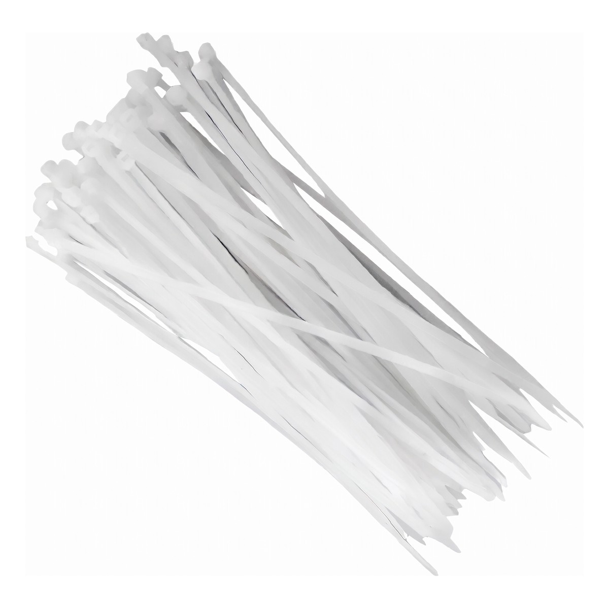 100 Abraçadeira Nylon 15cm Branca - DPaula - DP7.021B