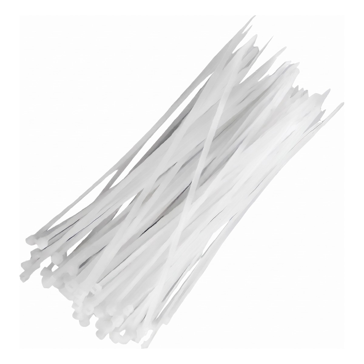 100 Abraçadeira Nylon 15cm Branca - DPaula - DP7.021B