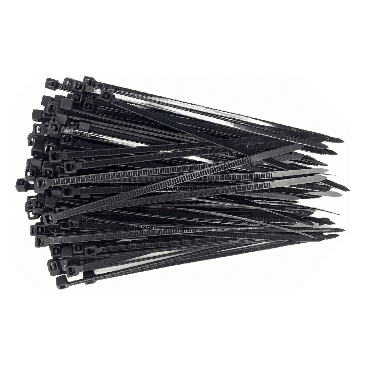 100 Abraçadeira Nylon 15cm Preta - DPaula - DP7.021P
