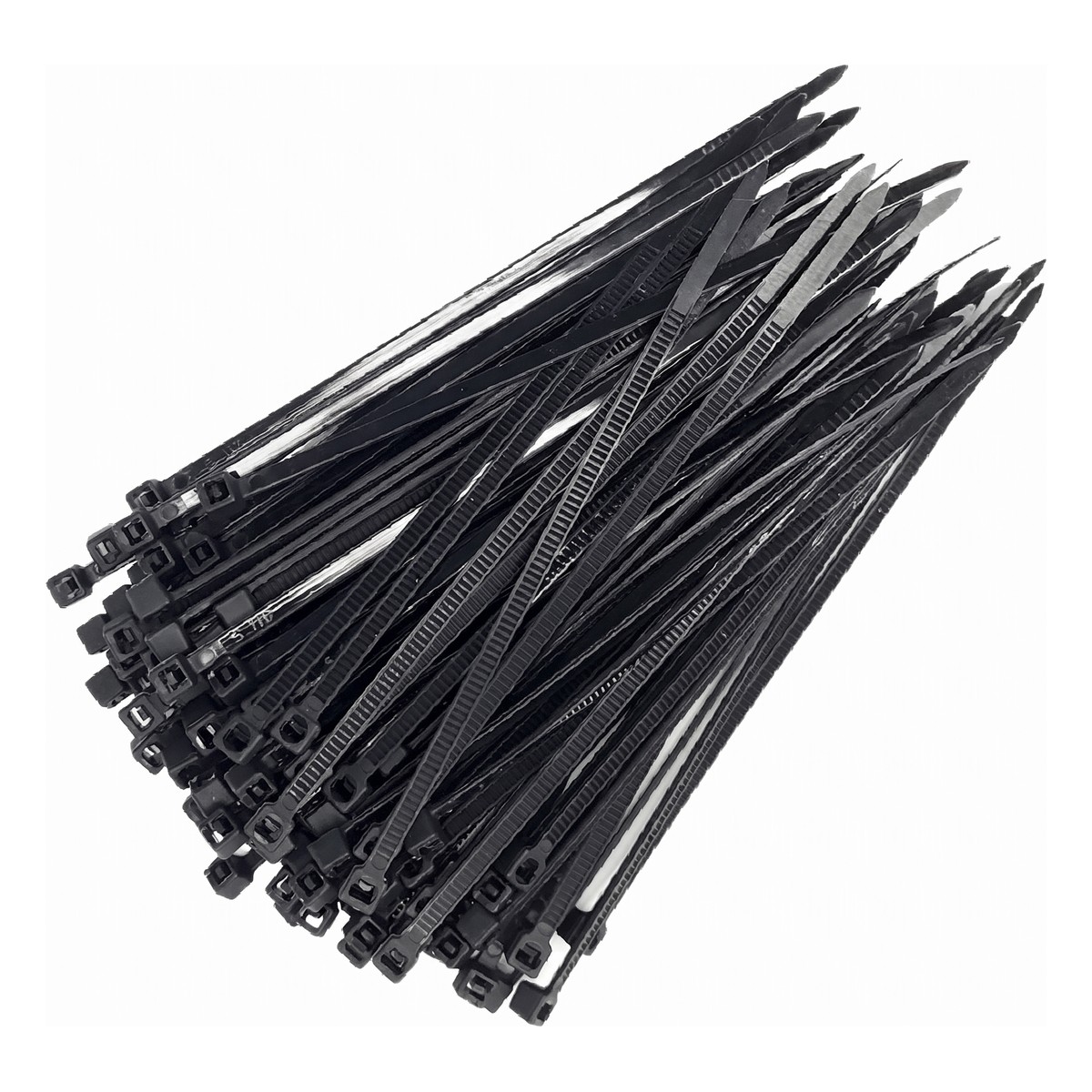 100 Abraçadeira Nylon 15cm Preta - DPaula - DP7.021P