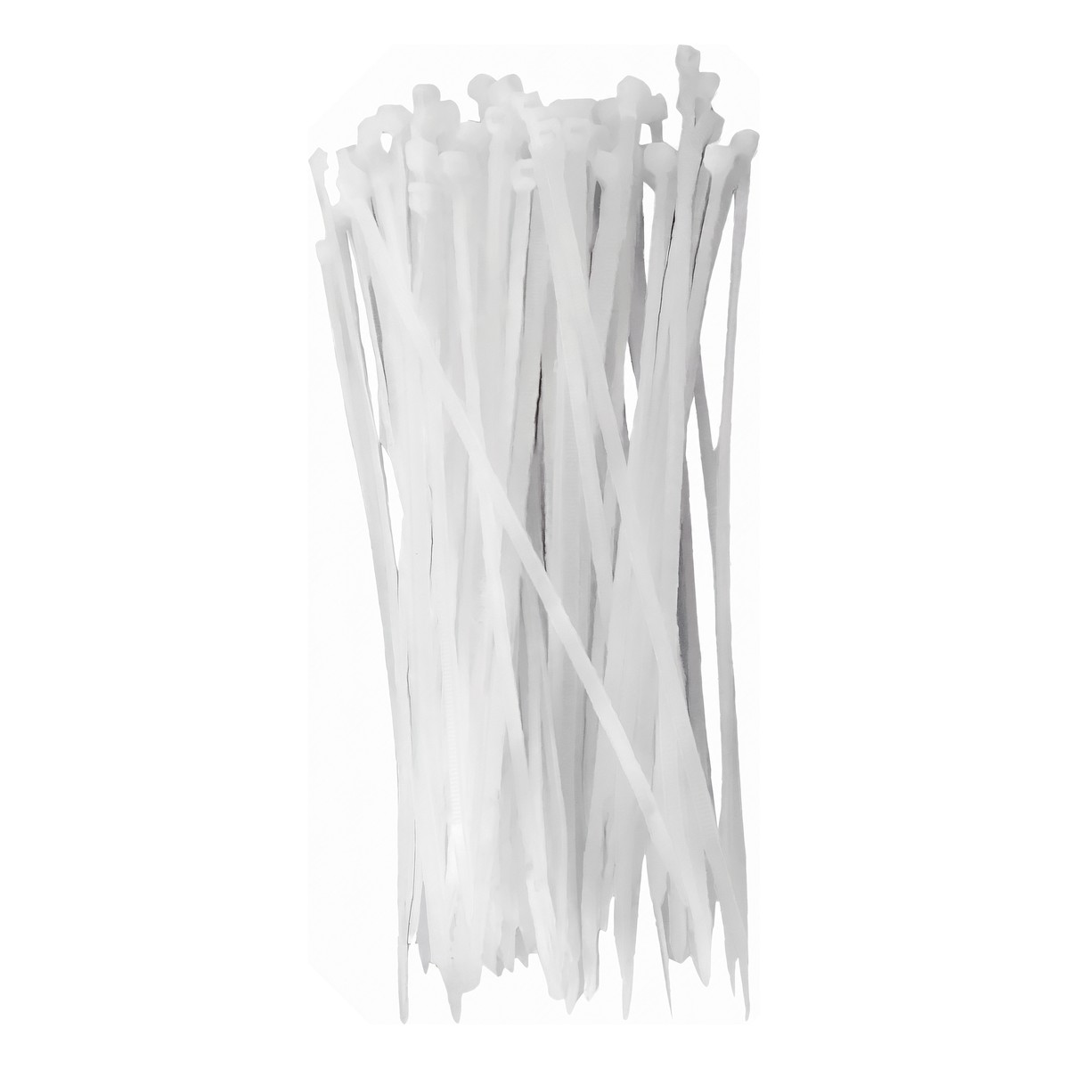 100 Abraçadeira Nylon 39cm Branca - DPaula - DP7.025B