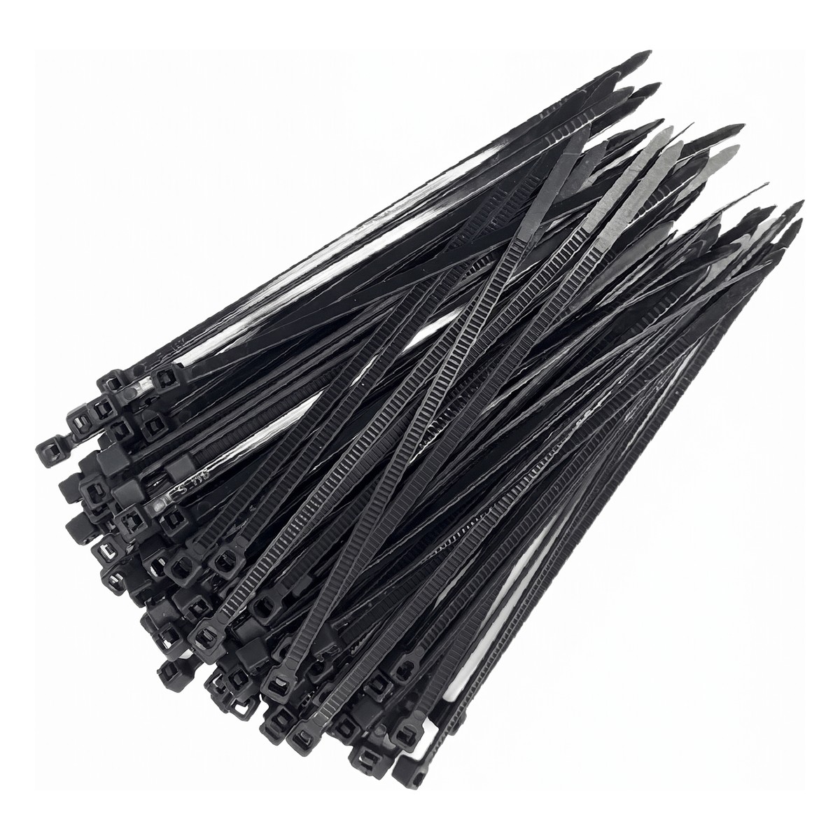 100 Abraçadeira Nylon 20cm Preta - DPaula - DP7.022P