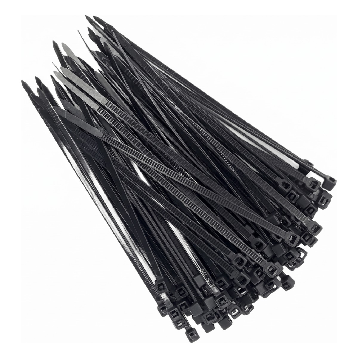 100 Abraçadeira Nylon 20cm Preta - DPaula - DP7.022P