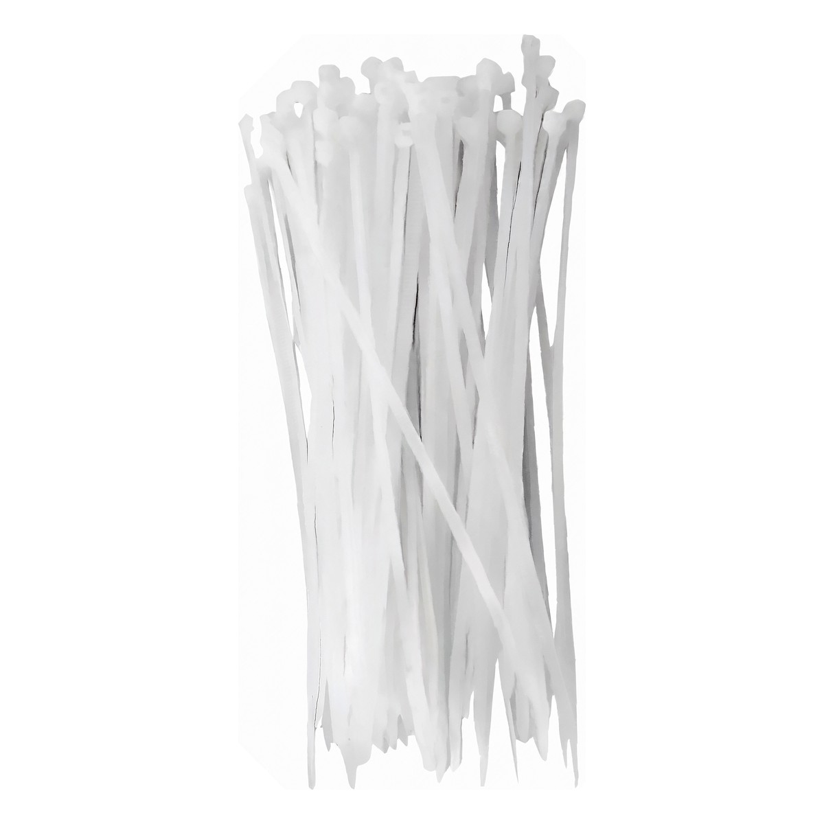 100 Abraçadeiras Nylon 4,7mm 23cm Branca - DPaula - DP7.023B