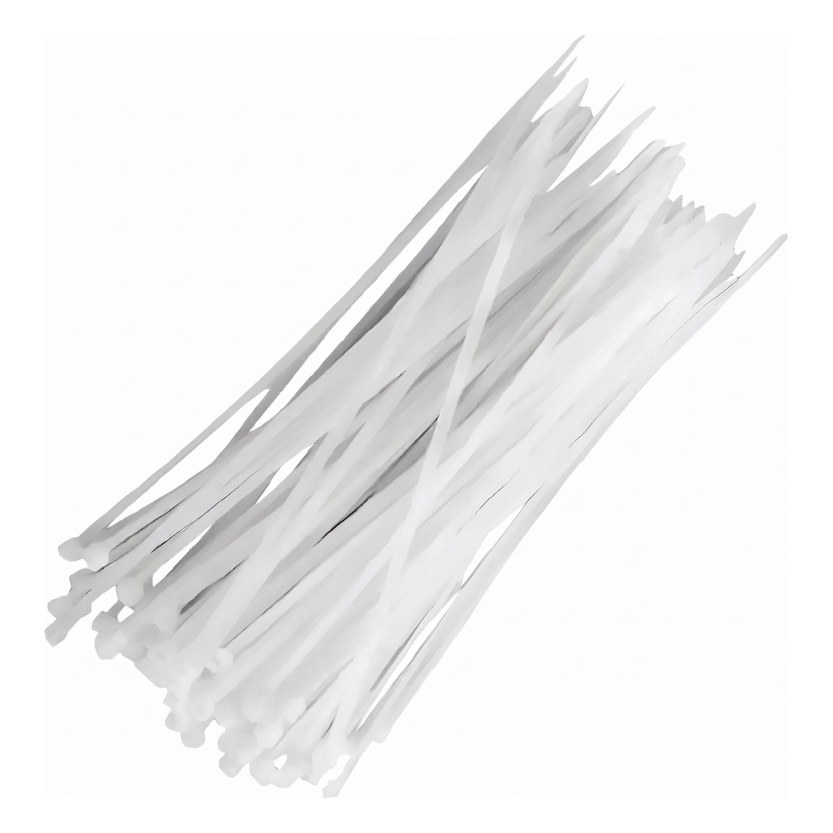 100 Abraçadeiras Nylon 4,7mm 23cm Branca - DPaula - DP7.023B