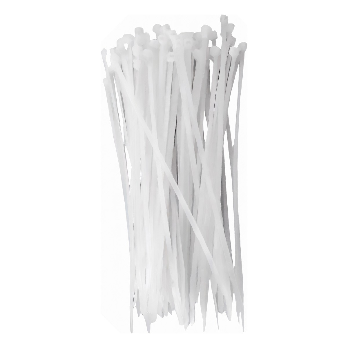 100 Abraçadeiras Nylon 7,4mm 23cm Branca - DPaula - DP7.214B