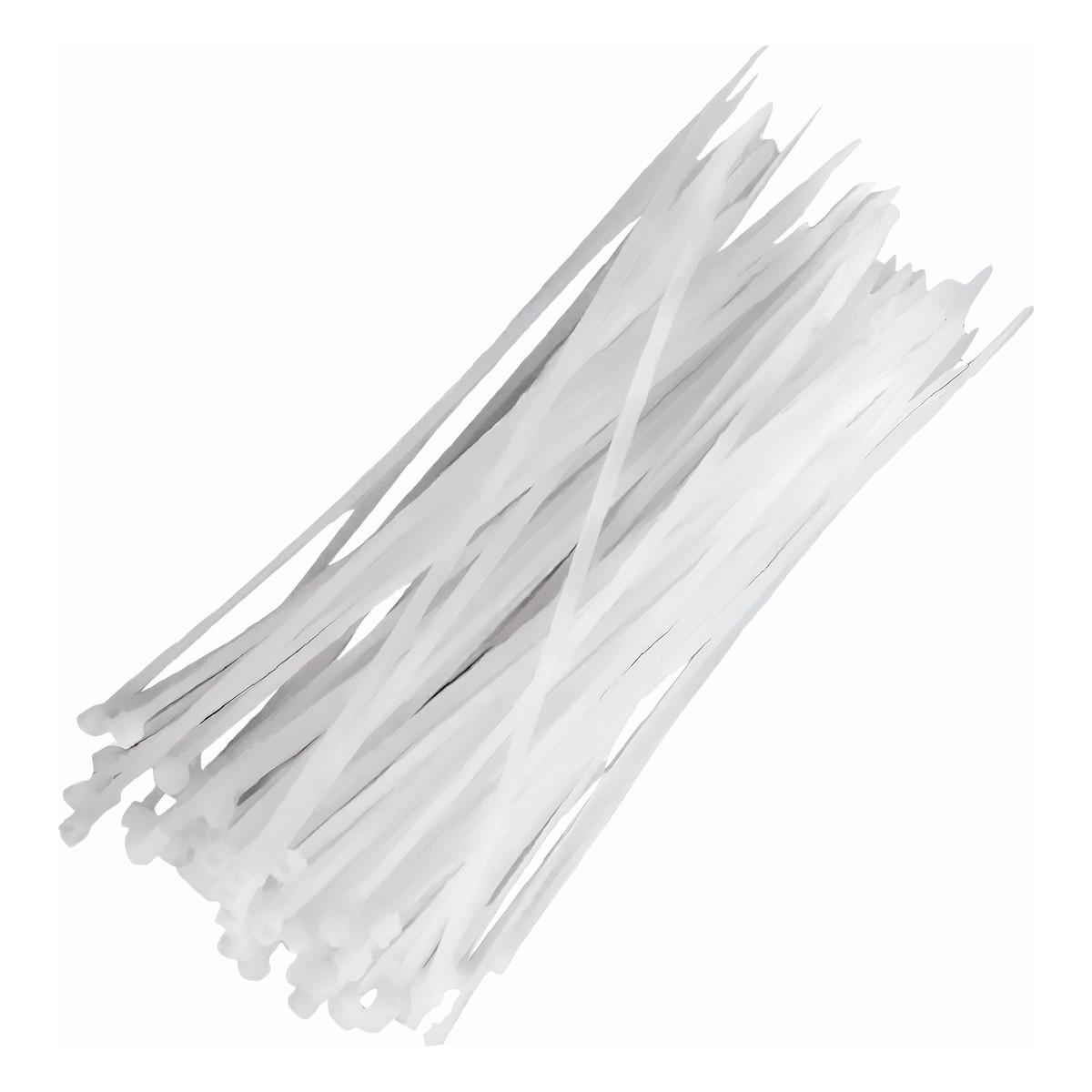 100 Abraçadeiras Nylon 7,4mm 23cm Branca - DPaula - DP7.214B