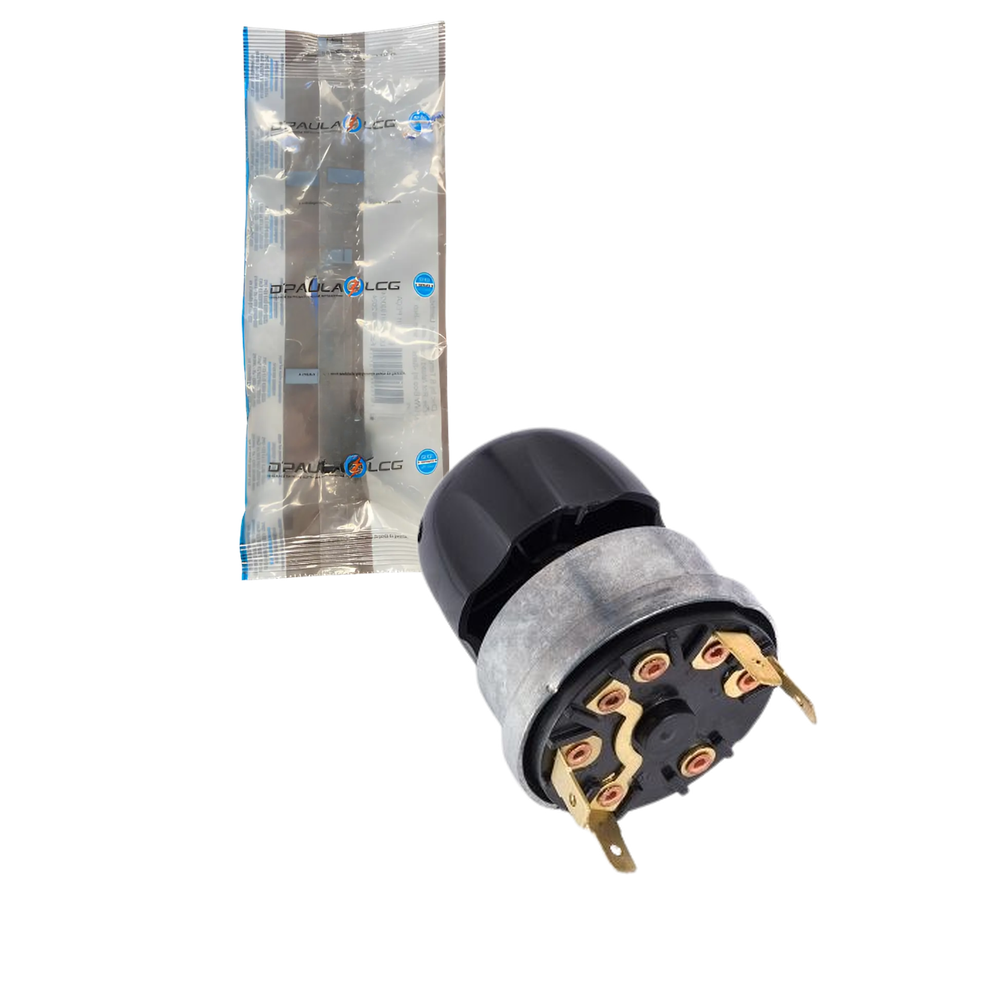 Chave Luz 4 Pinos Rosca 14mm - DPaula - LCG1061