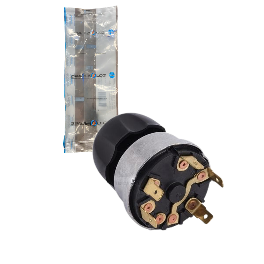 Chave Luz 5 Pinos 6 Posições 19mm - DPaula - LCG1089