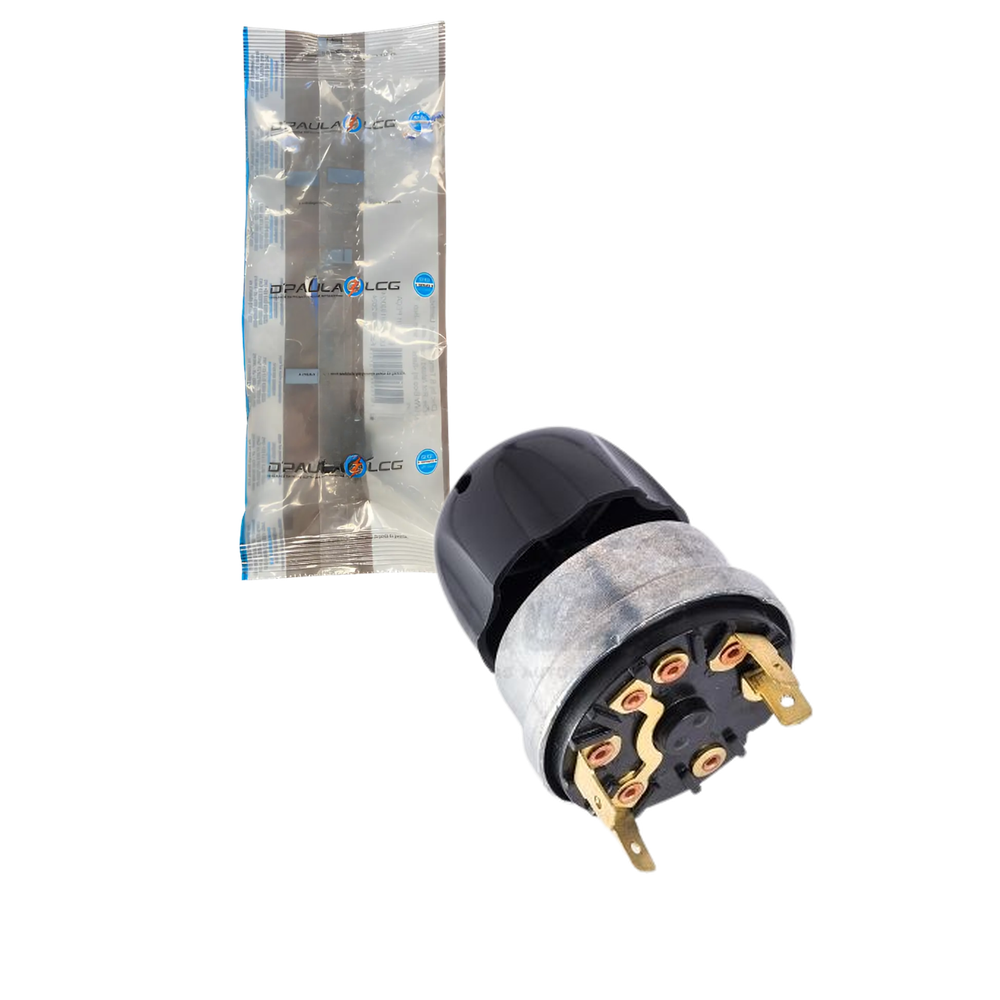Chave Luz 4 Pinos Rosca 14mm - DPaula - LCG1090
