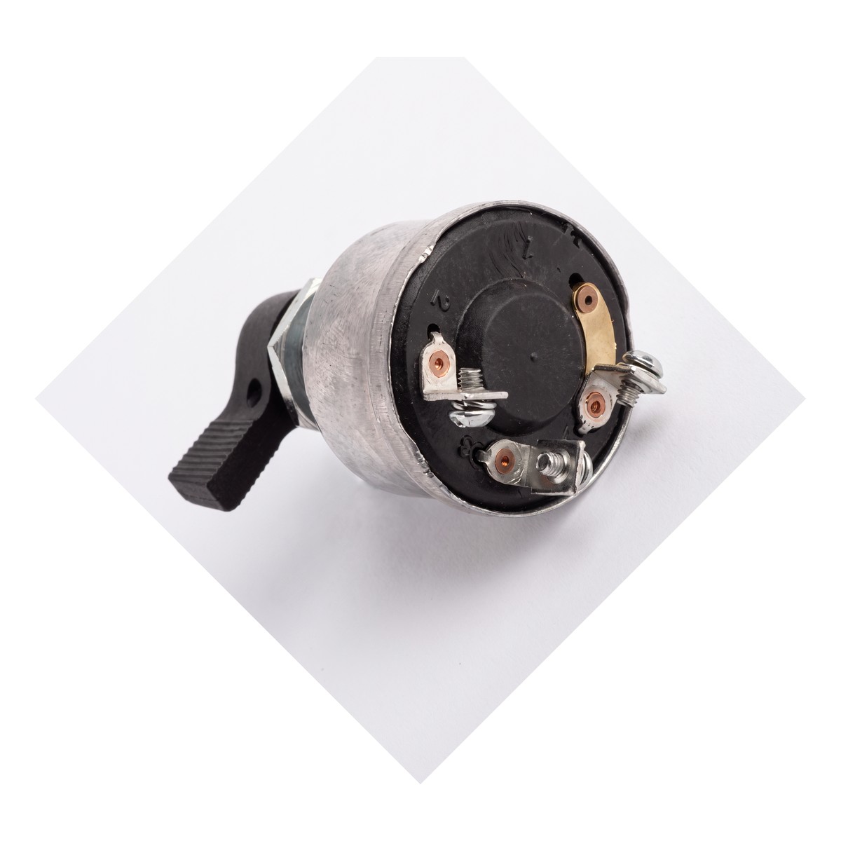 Chave Aquecedor Partida 3 Pinos 3 Posições 16mm - DPaula - LCG1077