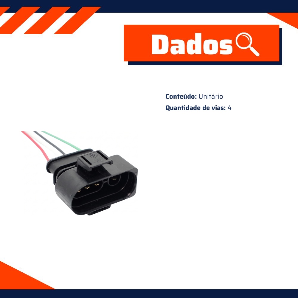 Chicote Sonda Lambda - DPaula - DP4.9753