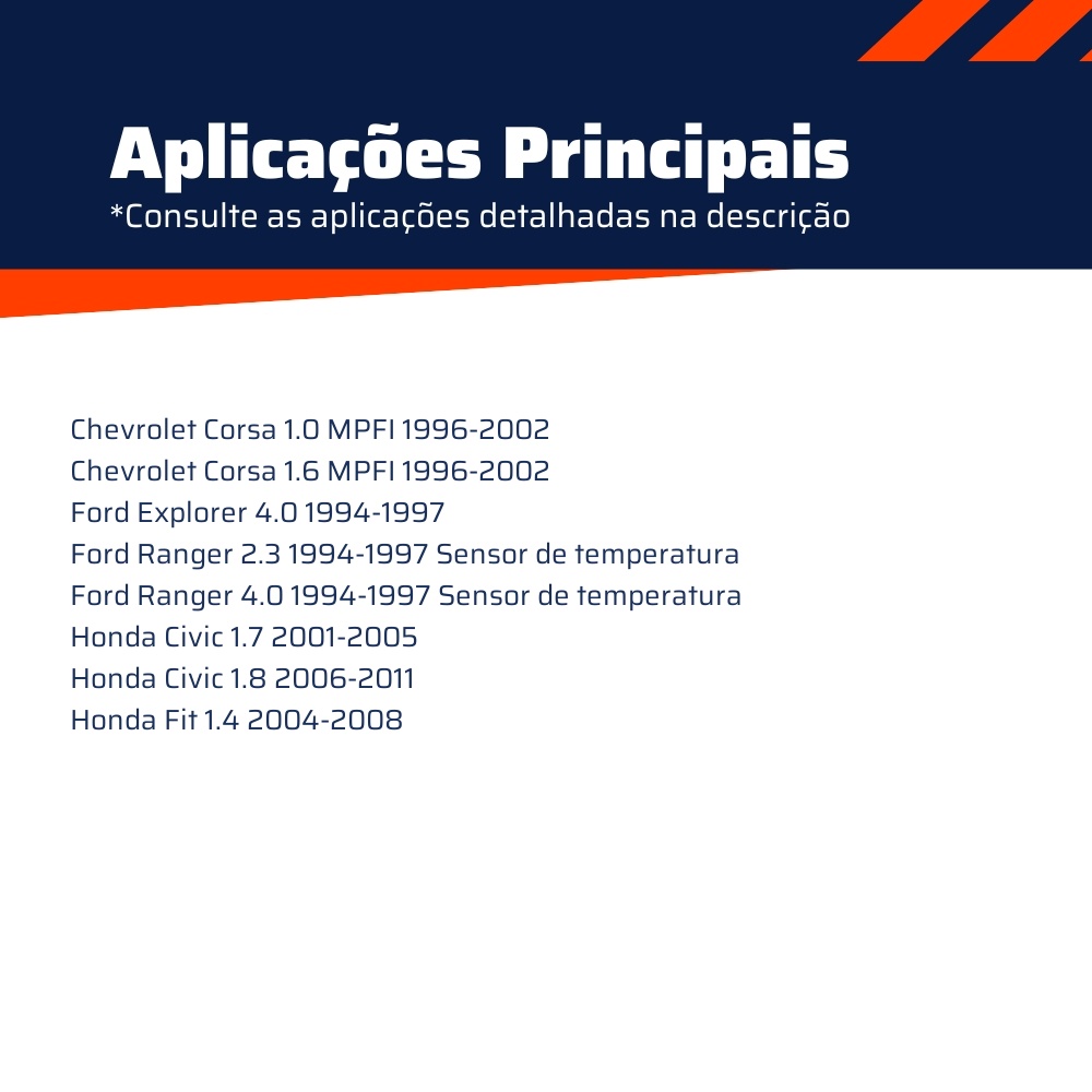 Chicote Sensor Temperatura - DPaula - DP2.7886