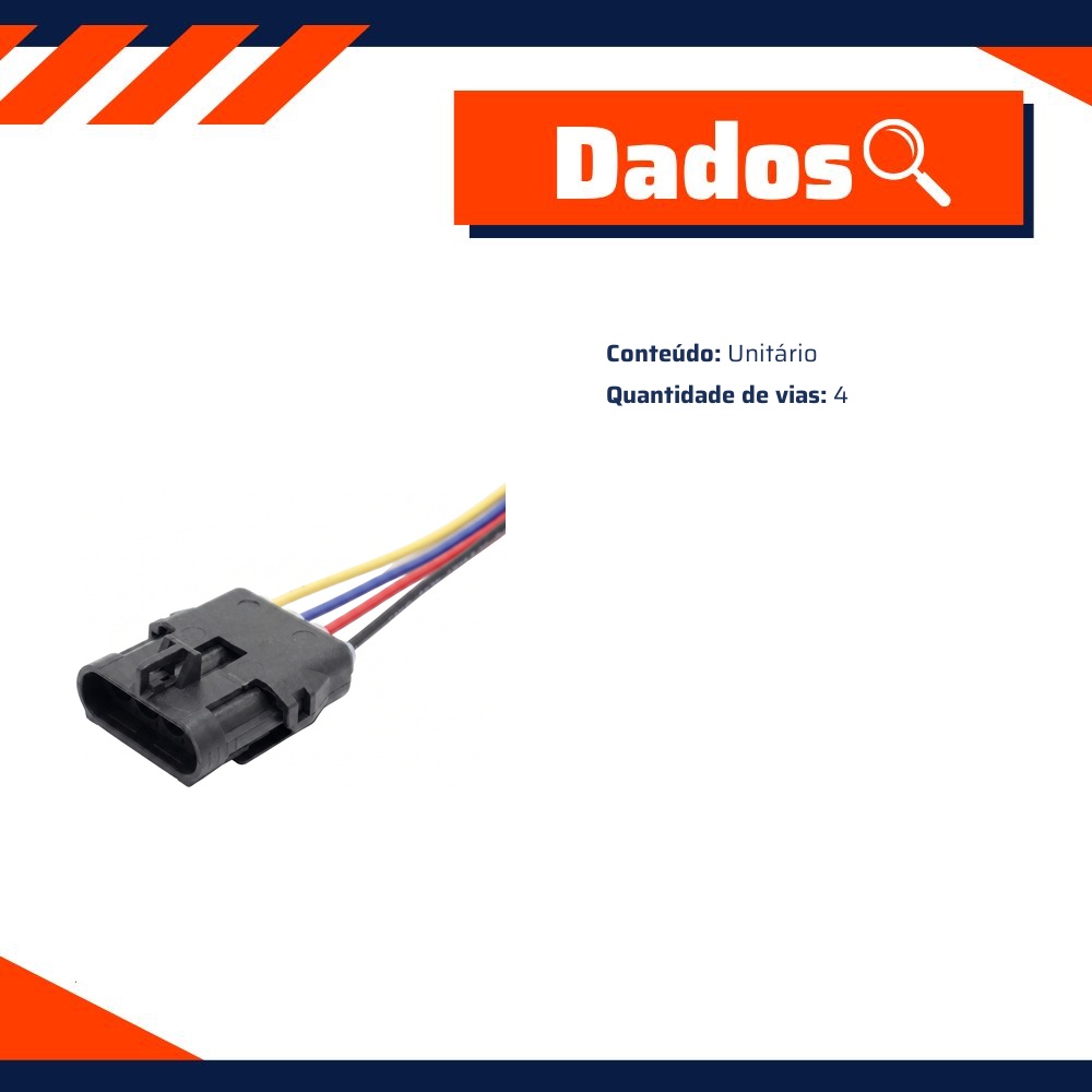 Chicote Reparo 4 Vias para Pulverizador 4730 - DPaula - DP4.9797