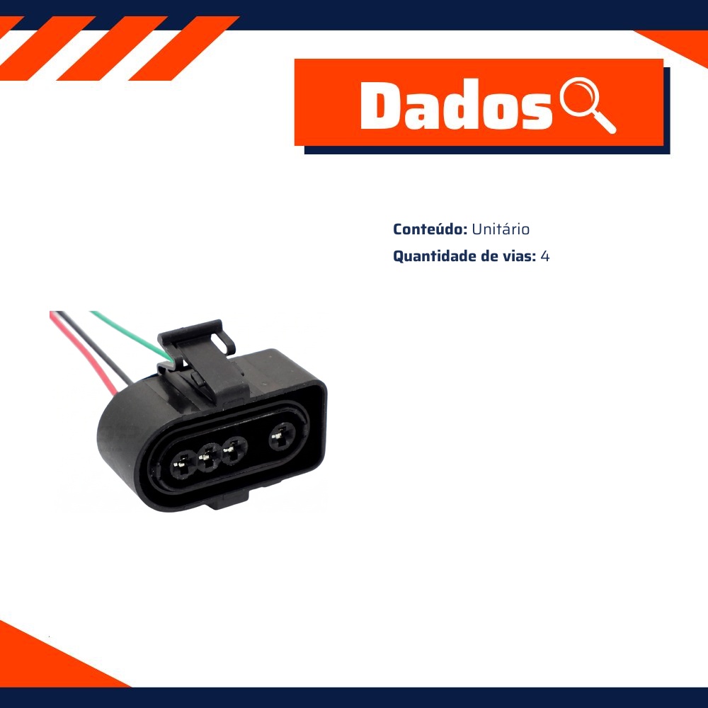 Chicote Sonda Lambda - DPaula - DP4.7753