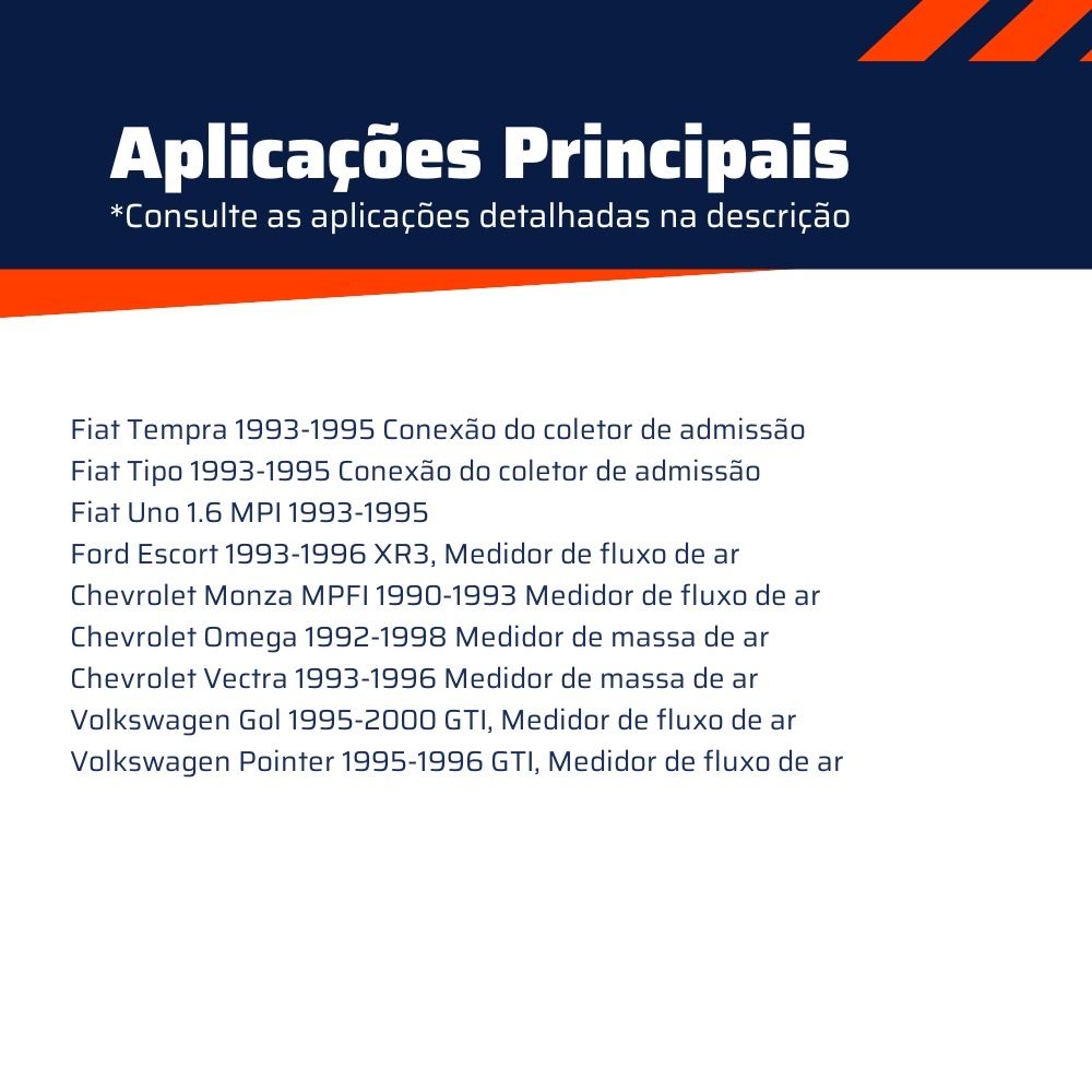 Chicote Medidor Fluxo A/C - DPaula - DP5.7881