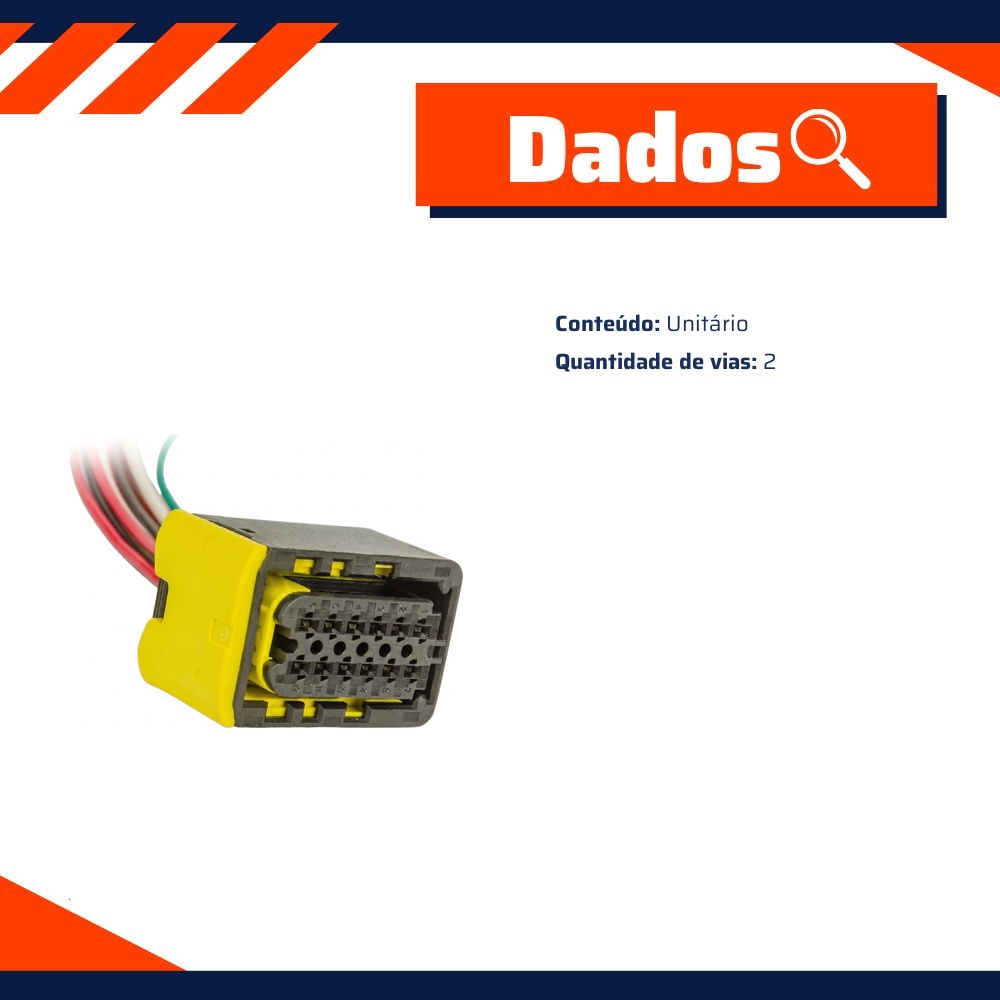 Chicote Reparo 12 Vias - DPaula - DP12.5592