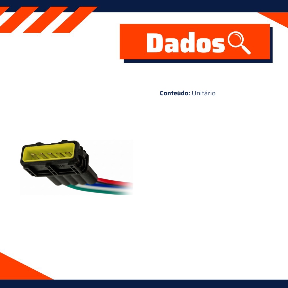 Chicote Reparo 5 Vias - DPaula - DP5.9881