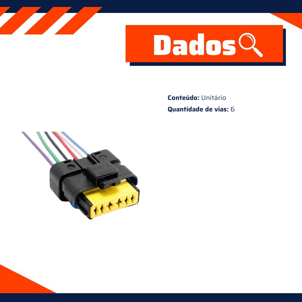 Chicote Sensor Borboleta - DPaula - DP6.7785