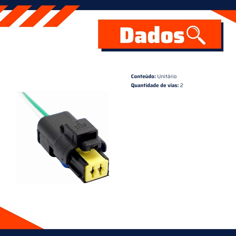 Chicote Sensor Bomba d'Água Temperatura - DPaula - DP2.7663