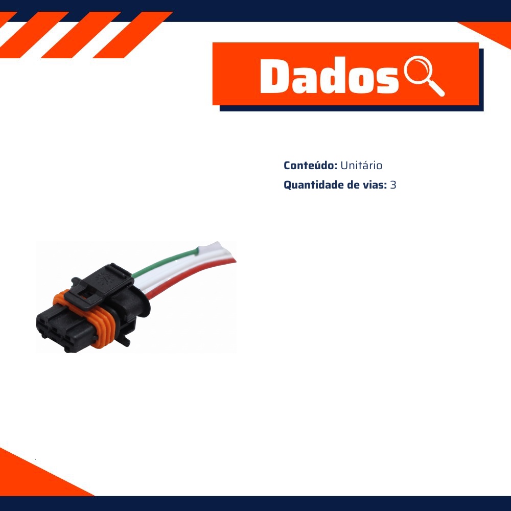 Chicote Sensor Rotação - DPaula - DP3.7892