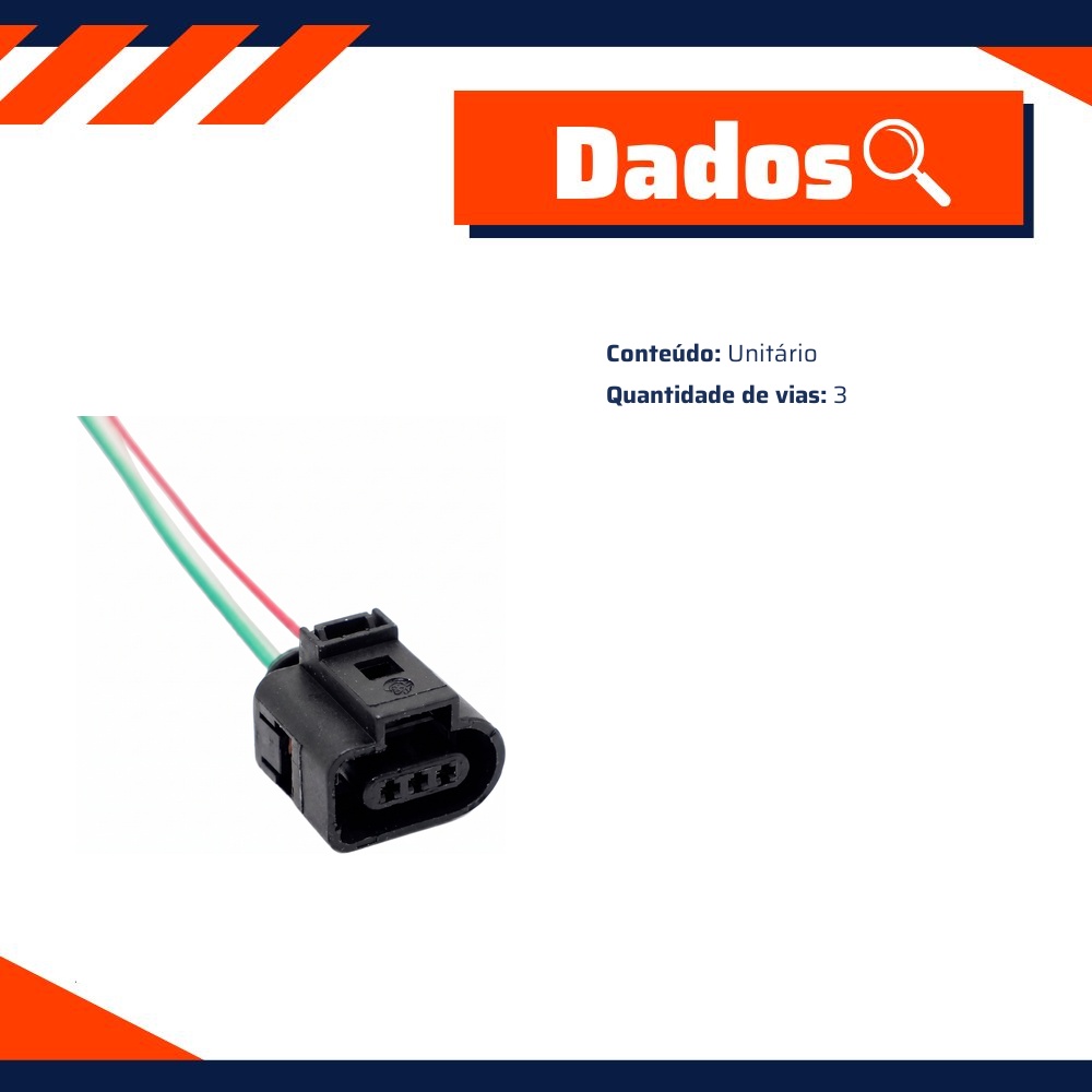 Chicote Sensor Rotação Eletroventilador - DPaula - DP3.7752