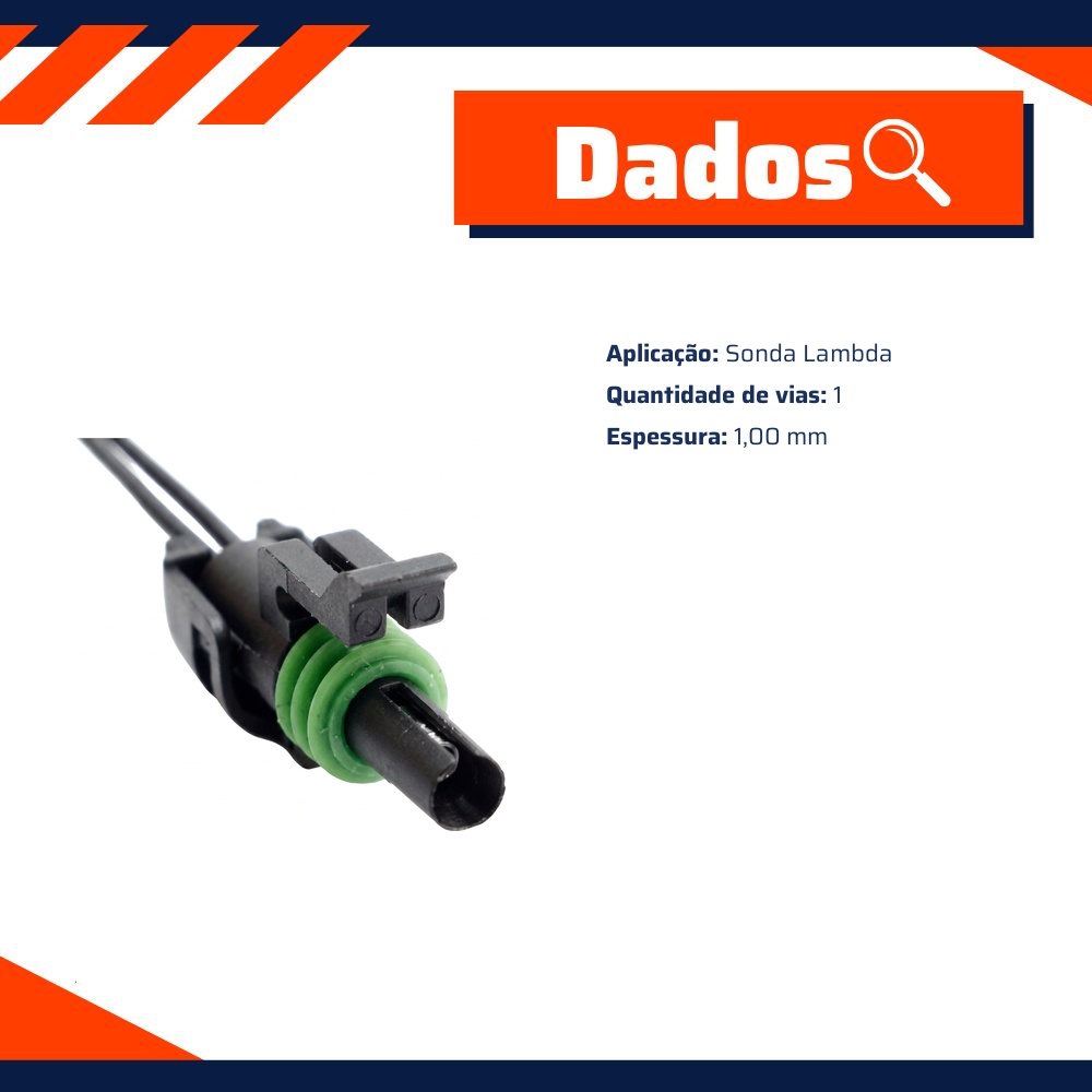 Chicote Sonda Lambda para Vectra - DPaula - DP1.5017