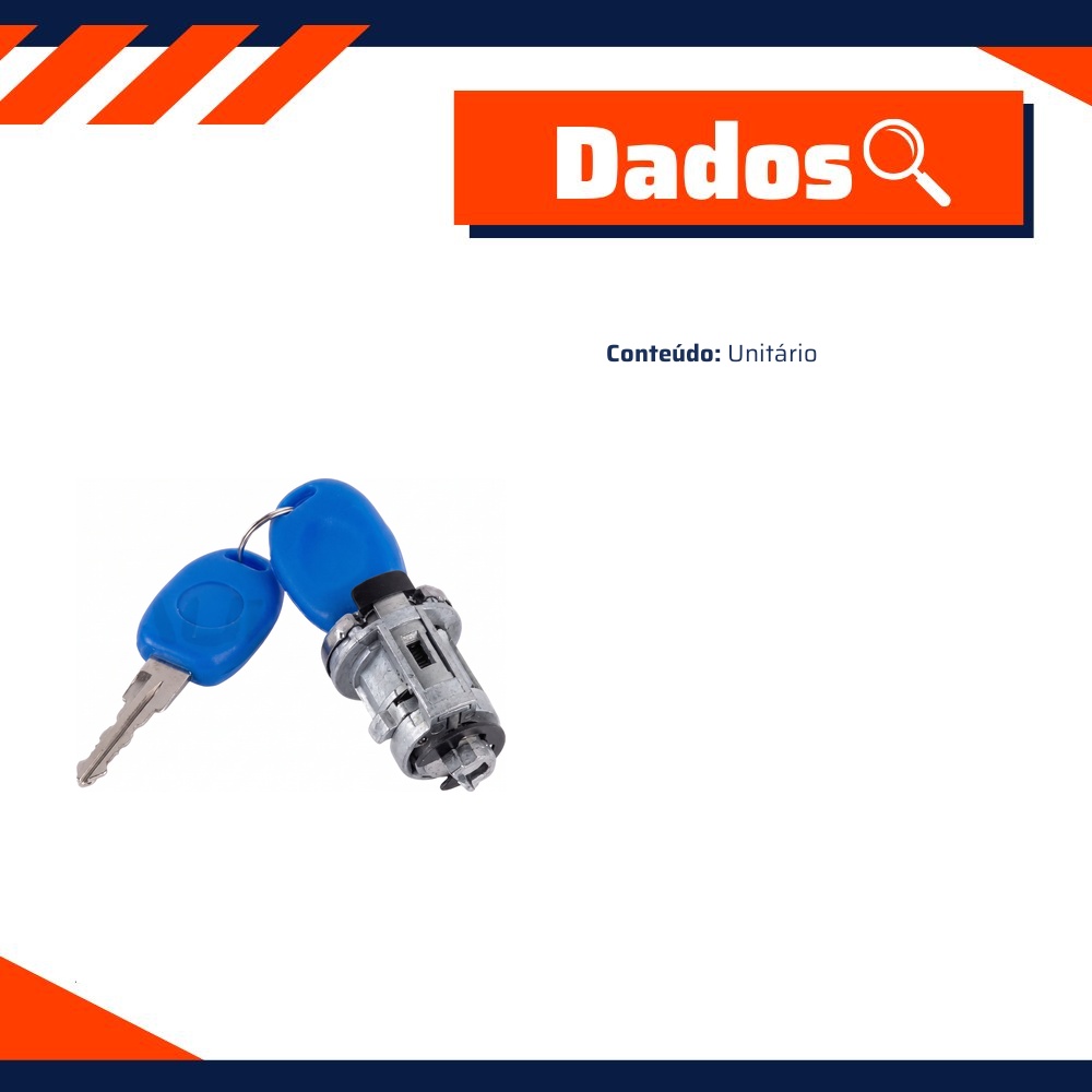 Cilindro Ignição - DPaula - LCG0203