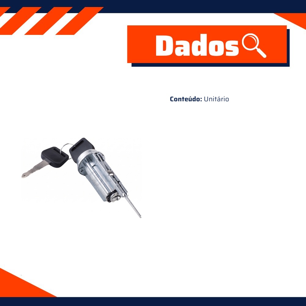 Cilindro Ignição para Hilux - DPaula - LCG0282