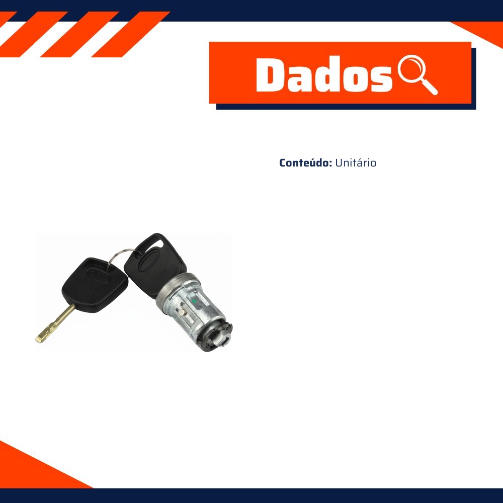 Cilindro Ignição para Transit - DPaula - LCG0280