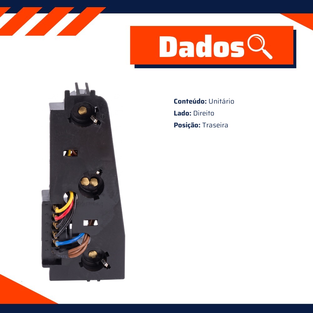 Circuito Adaptável Lanterna Traseira Direita - DPaula - DP2.299