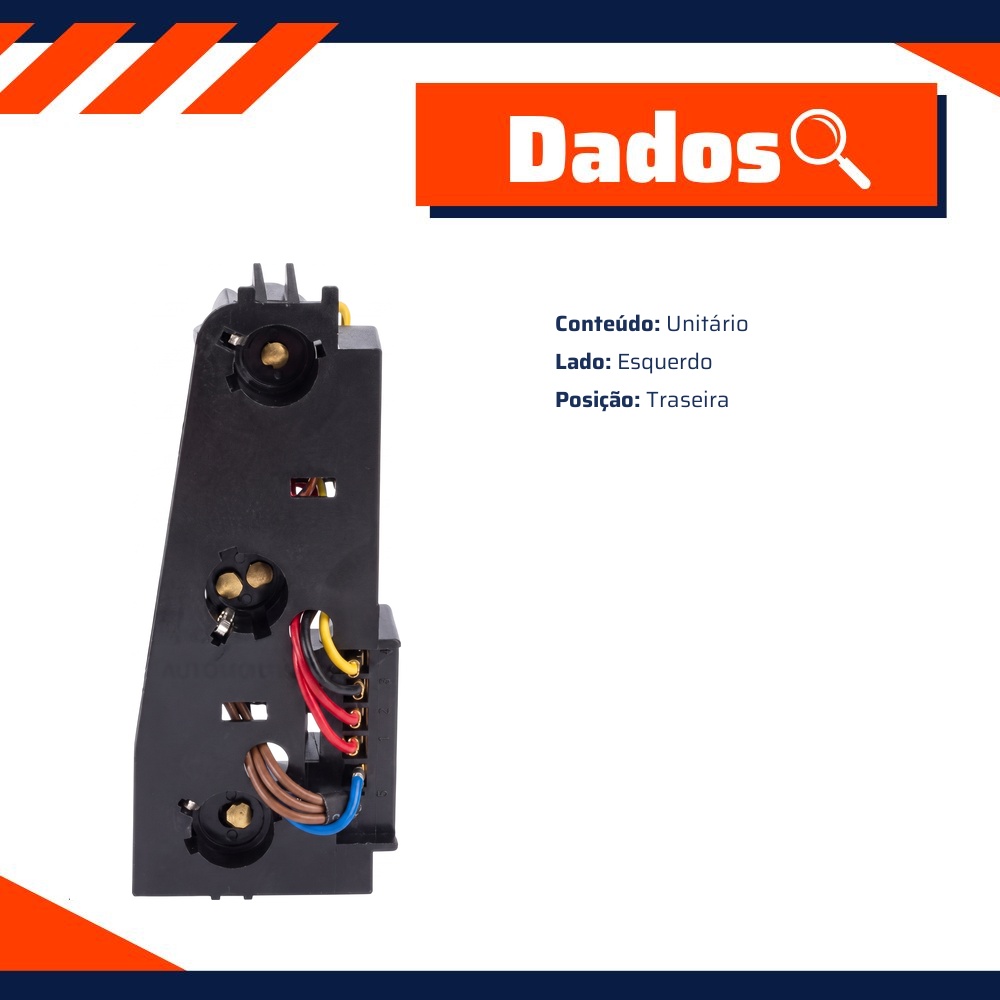 Circuito Adaptável Lanterna Traseira Esquerda - DPaula - DP2.300