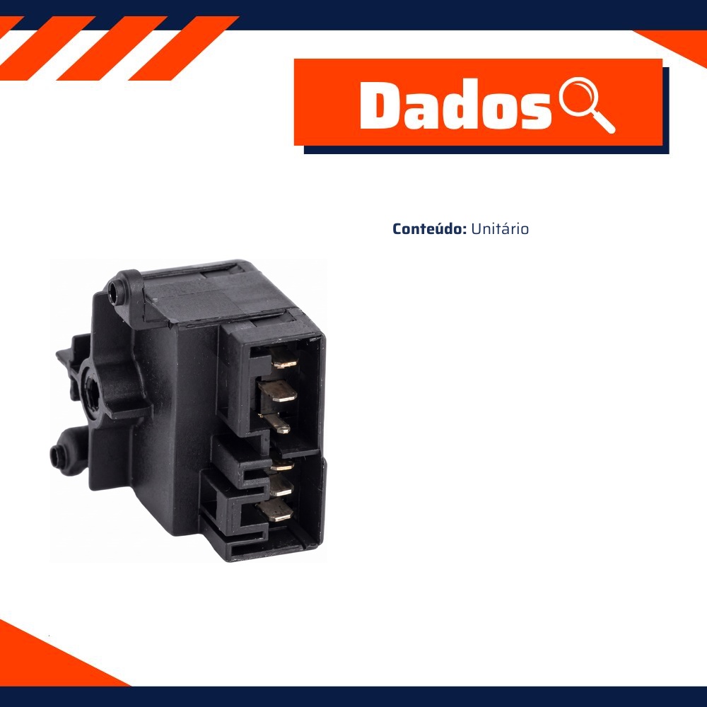 Comutador Ignição para Tipo - DPaula - LCG1101