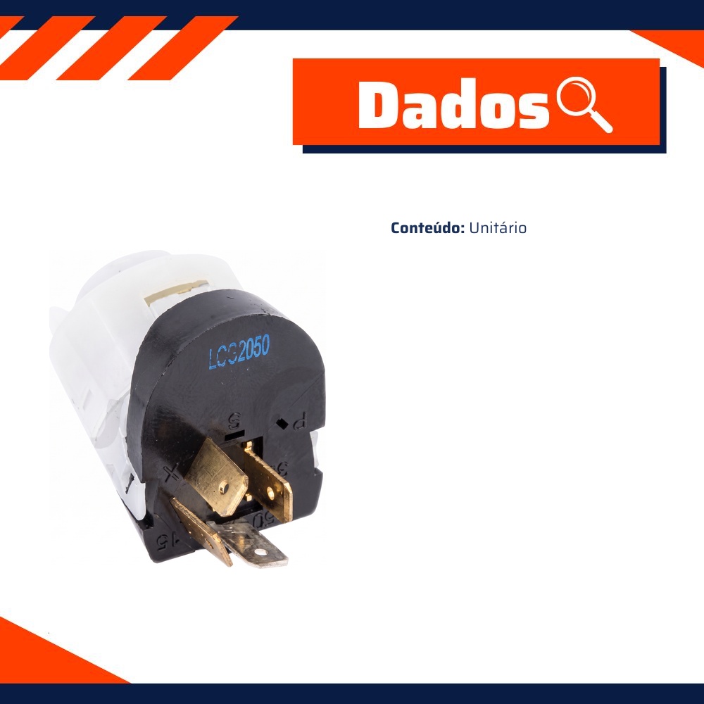 Comutador Ignição - DPaula - LCG1118